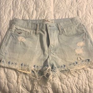 Hollister jean shorts